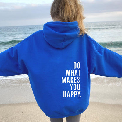 Loose and fashionable hooded sweatshirt