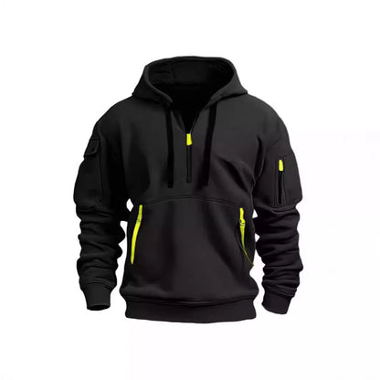 Men's Fleece-Lined Hooded Sweatshirt