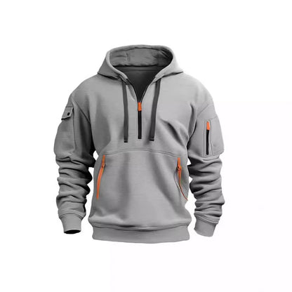 Men's Fleece-Lined Hooded Sweatshirt