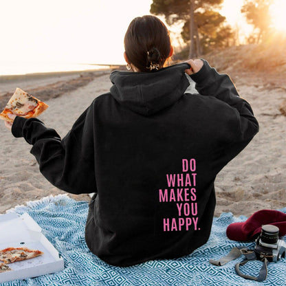 Loose and fashionable hooded sweatshirt