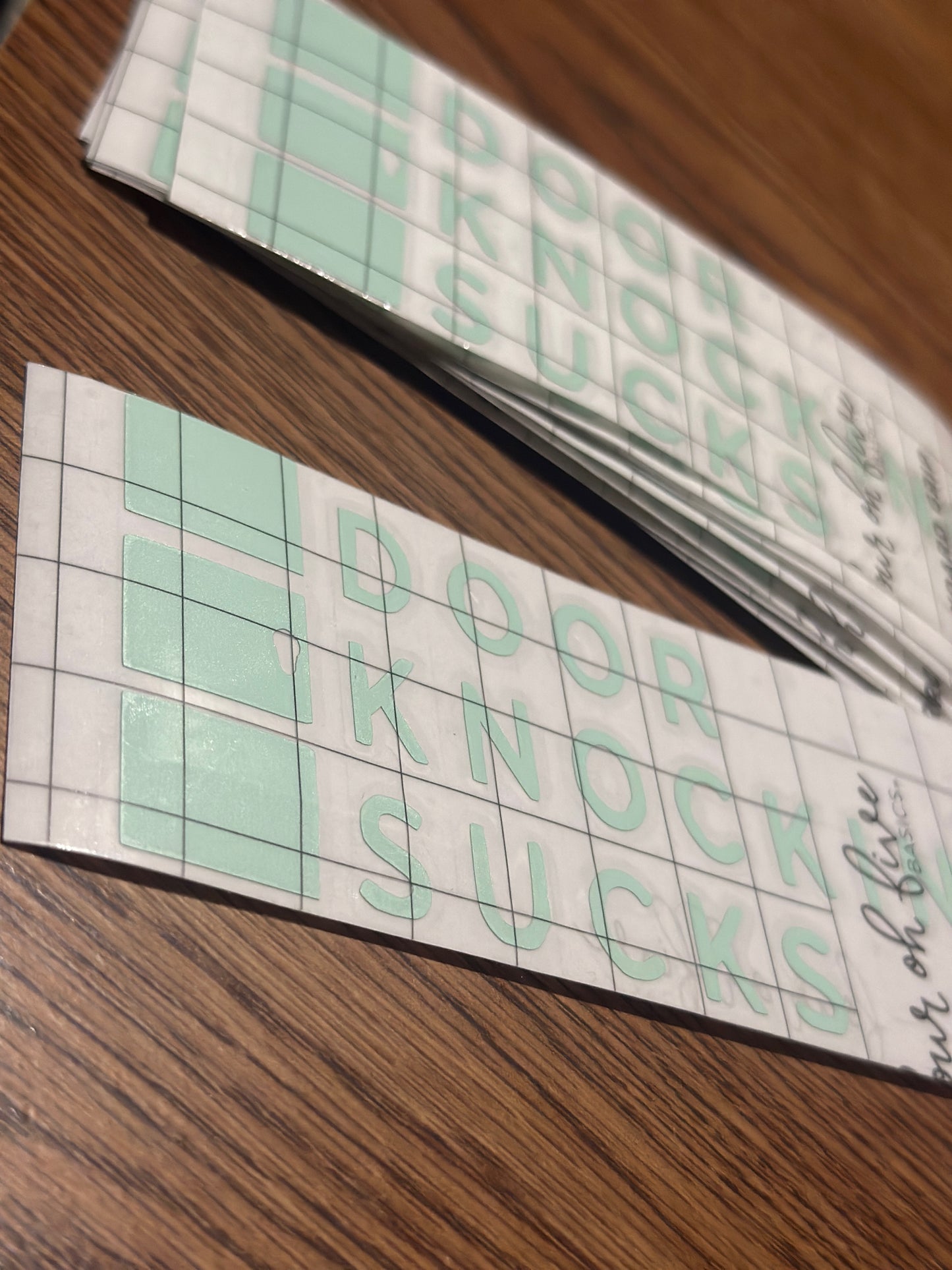 Custom Vinyl Lettering