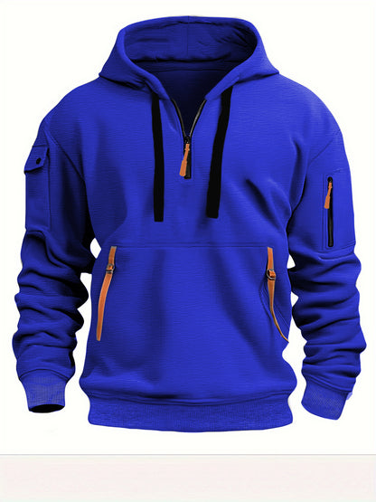 Men's Fleece-Lined Hooded Sweatshirt