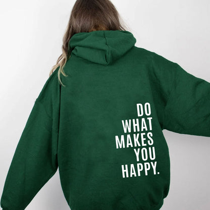 Loose and fashionable hooded sweatshirt