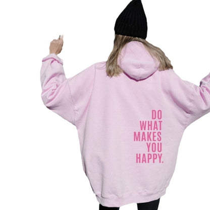 Loose and fashionable hooded sweatshirt